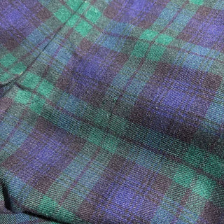 80's L.L.Bean ブラックウォッチ チェック ウール スラックス