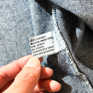 90's SUNBELT ウエスタン デニム L/Sシャツ