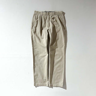 90's～ OLD RALPH LAUREN "ANDREW PANT" ベージュ ２タック チノ パンツ