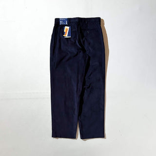90's～ "deadstock" LANDS' END ２タック コーデュロイ パンツ (TRUENAVY 30×30)