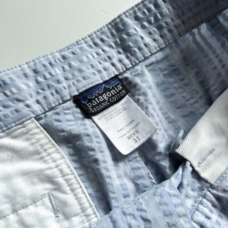 00's Patagonia オーガニックコットン シアサッカー チェック ショーツ