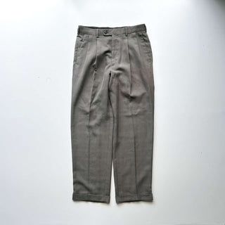 90's～00's AXIST ポリエステル×レーヨン 2タック スラックス