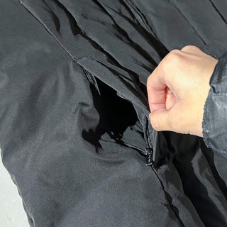 00's Calvin Klein ブラック キルティング ダウン ジャケット