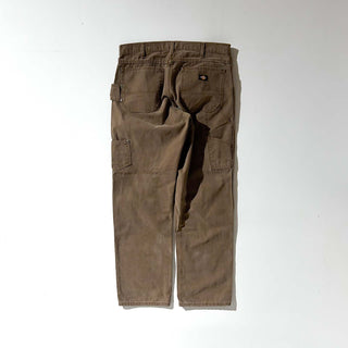00's Dickies ダック ペインター パンツ(ブラウン)