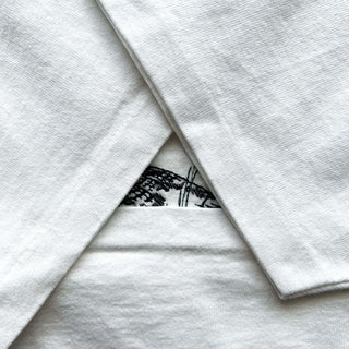90's "made in USA" American apparel Company "IOWA" ダック ヘビーウェイト 刺繍 Tシャツ