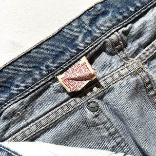 80's "made in USA" Calvin Klein "Scovill zipper" ストレート デニム パンツ