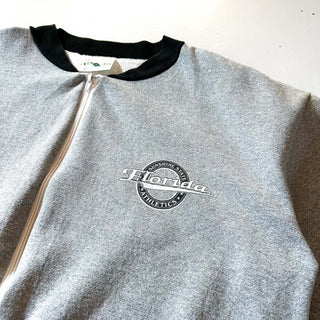 90's "made in USA" GATOR CREEK ブルゾンタイプ フルジップ スウェット シャツ