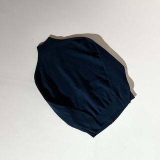 00's RALPH LAUREN "Extra Fine Merino" ポケット付 ドライバーズ ニット セーター