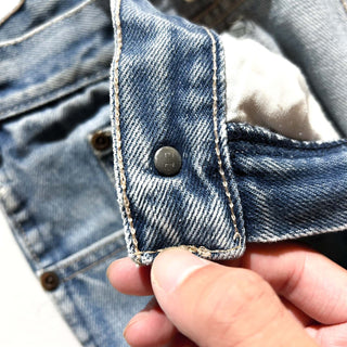 80's "made in USA" Calvin Klein "Scovill zipper" ストレート デニム パンツ