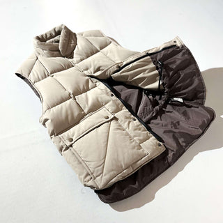 90's St. John's Bay ダブルジップ スナップ ダウン ベスト