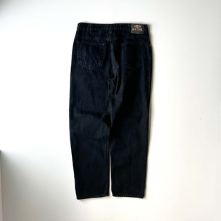 ～00's OLD NAVY テーパード ブラック デニム パンツ