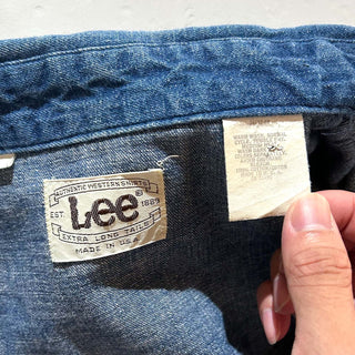 70's～80's "made in USA" LEE デニム ウエスタン L/Sシャツ