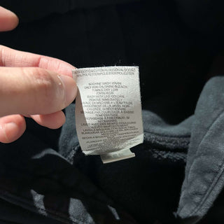 00's adidas ブラック センターロゴ スウェット パーカ