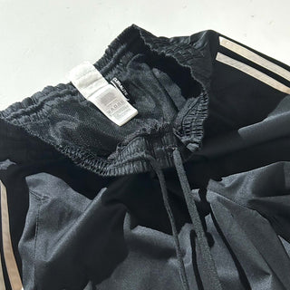 00's adidas ブラック ドローコード ナイロン パンツ