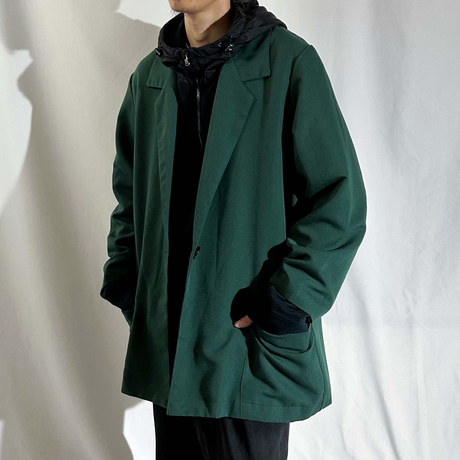 00's RALPH LAUREN "switching" ハンドポケット スウェット パーカ