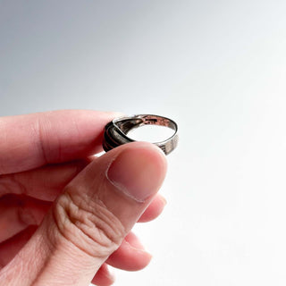 silver925 スパイラル メキシカン リング