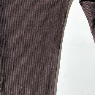 00's St. John's Bay ブラウン 2タック コーデュロイ ワイド パンツ