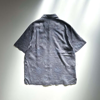 90's～00's NAT NAST 総柄 レギュラーカラー S/Sシャツ