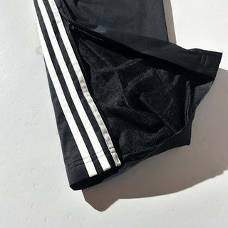 00's adidas ブラック ドローコード ナイロン パンツ