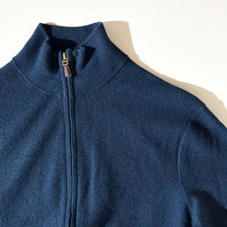 00's RALPH LAUREN "Extra Fine Merino" ポケット付 ドライバーズ ニット セーター