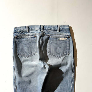 80's "made in USA" Calvin Klein "Scovill zipper" ストレート デニム パンツ