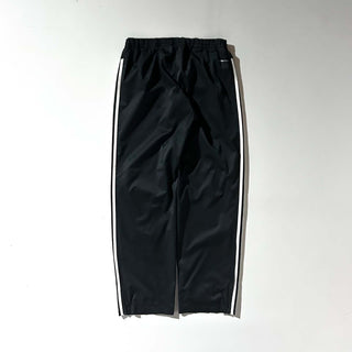 00's adidas ブラック ドローコード ナイロン パンツ