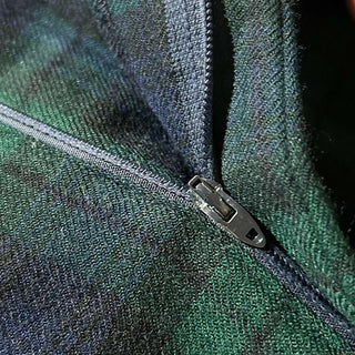 80's L.L.Bean ブラックウォッチ チェック ウール スラックス