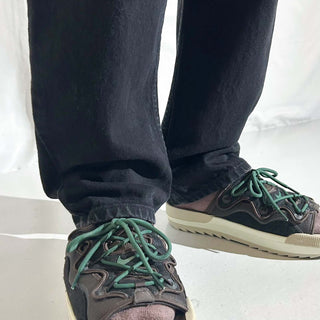 ～00's OLD NAVY テーパード ブラック デニム パンツ