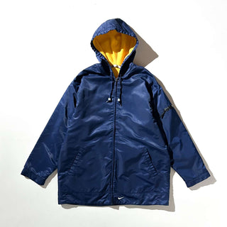 00's NIKE ナイロン×フリース フーデッド リバーシブル シェル ジャケット