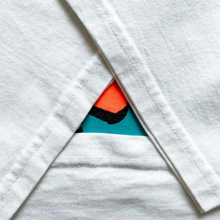 00's JERZEES "CRANK IT UP! " 企業 両面プリント Tシャツ