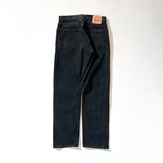 00's Levi's 505 "REGULAR FIT" ブラック デニム パンツ