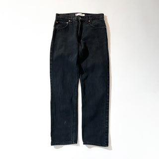 00's Levi's 505 "REGULAR FIT" ブラック デニム パンツ