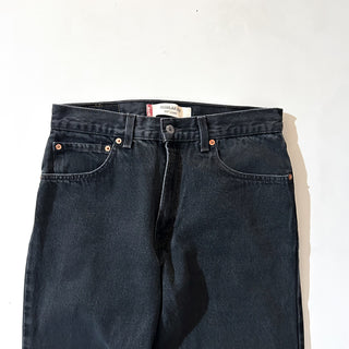 00's Levi's 505 "REGULAR FIT" ブラック デニム パンツ