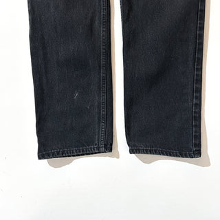 00's Levi's 505 "REGULAR FIT" ブラック デニム パンツ