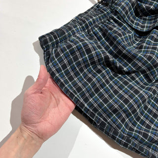 00's NAUTICA ドローコード ワイド チェック パジャマ パンツ