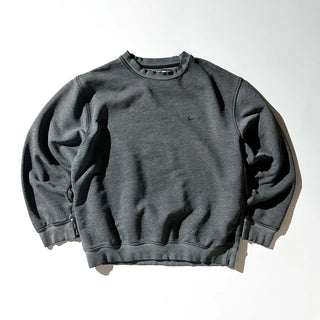 00's NIKE グレー ボロ サイドスウッシュ スウェット シャツ