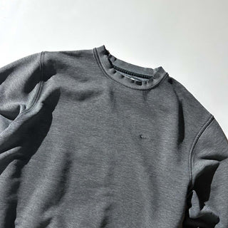 00's NIKE グレー ボロ サイドスウッシュ スウェット シャツ