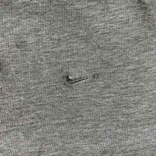 00's NIKE グレー ボロ サイドスウッシュ スウェット シャツ