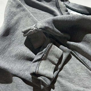 00's NIKE グレー ボロ サイドスウッシュ スウェット シャツ