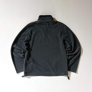 00's OLDNAVY ブランドネーム フリース ハーフジップ プルオーバー ジャケット