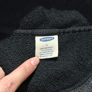 00's OLDNAVY ブランドネーム フリース ハーフジップ プルオーバー ジャケット