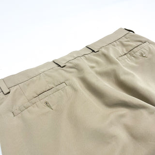 00's HAGGAR レーヨン 2タック スラックス