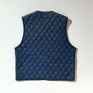 90's J.Crew チェック キルティング ベスト