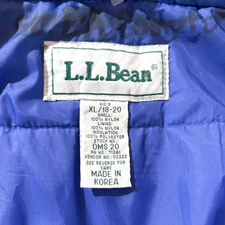 90's L.L.Bean 中綿 マウンテン ジャケット