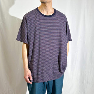 90's Lands' End マルチボーダー Tシャツ