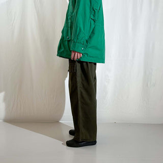 90's～00's express cargo X-pant オリーブ ドローコード チノ ワイド パンツ