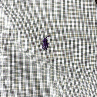 90's～ OLD Ralph Lauren "CLASSIC FIT" マルチチェック ブロードクロス ボタンダウン L/Sシャツ