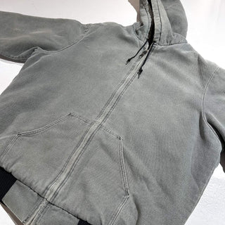 90's "made in USA" KEYSTONE CASUALS BY KEY 裏キルティング フーデッド アクティブタイプ ジャケット