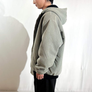 90's "made in USA" KEYSTONE CASUALS BY KEY 裏キルティング フーデッド アクティブタイプ ジャケット