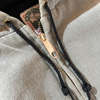 90's "made in USA" KEYSTONE CASUALS BY KEY 裏キルティング フーデッド アクティブタイプ ジャケット